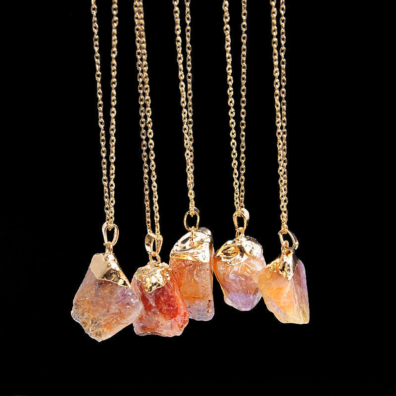 Crystal Irregular Necklace