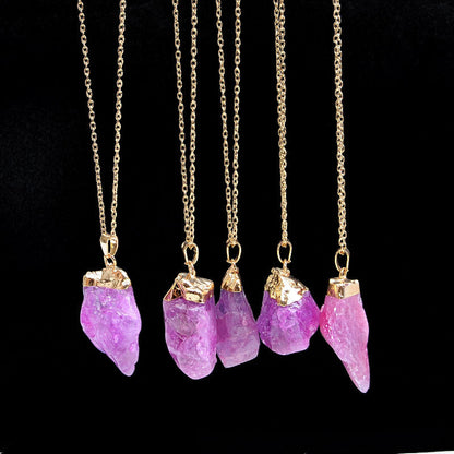 Crystal Irregular Necklace